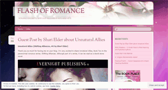 Desktop Screenshot of flashofromance.com